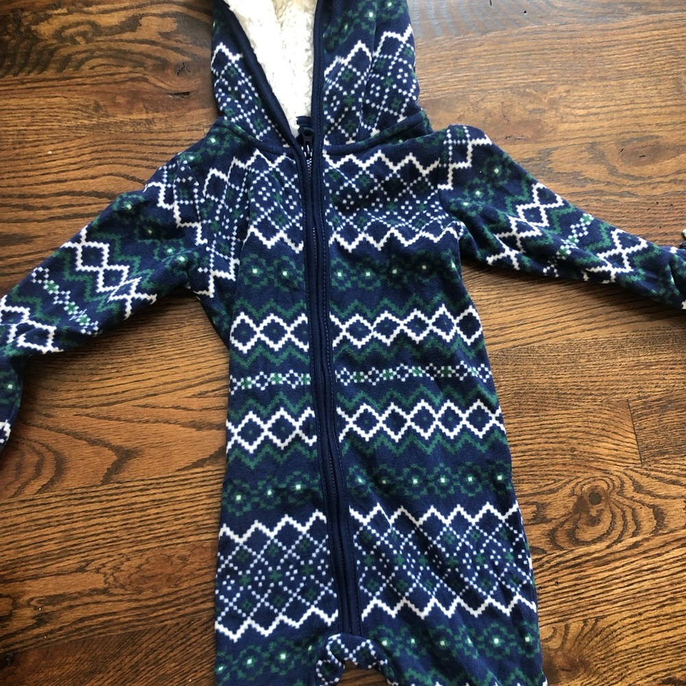 Fleece lined jumpsuit